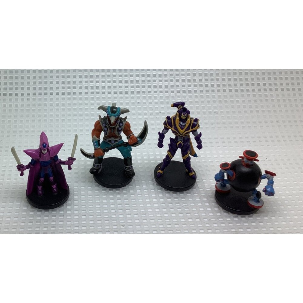 Vtg Yu-Gi-Oh! Dice Monster 4 Game pieces 1996 Thunder Ball Buster Blader READ